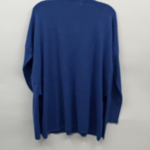 Altar'd State Women's Blue Pullover Knit Sweater Front Pocket Size S/M - Picture 8 of 14